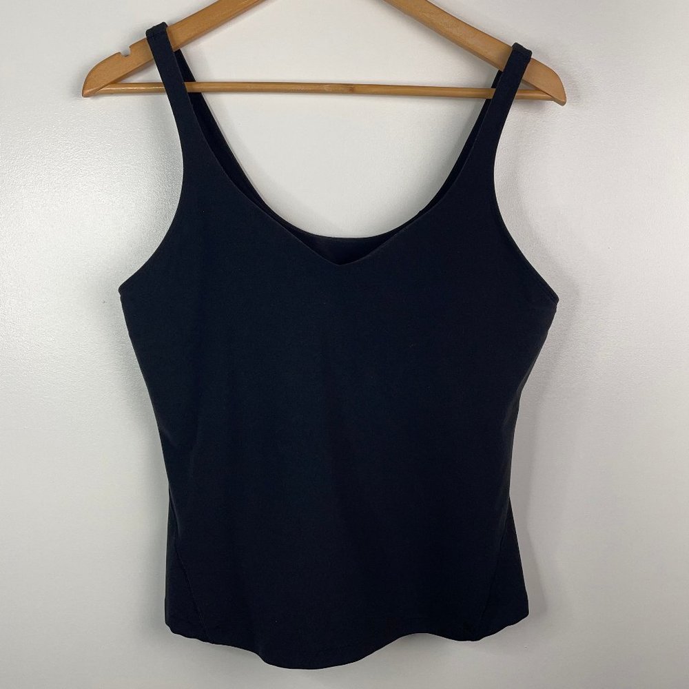 Lululemon  Waist Length Align Tank Top  Nulu  Black  Size 14
